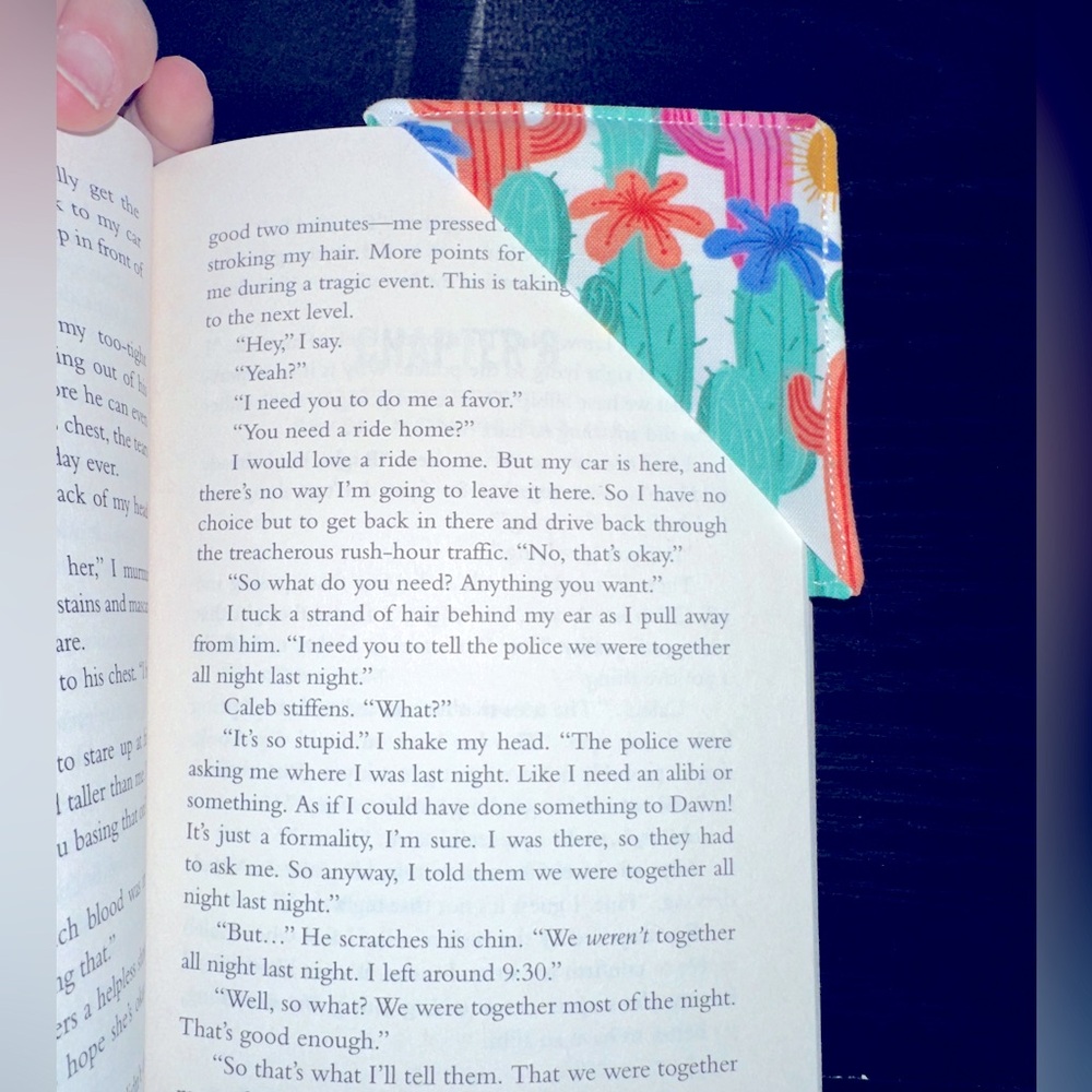 Fabric bookmarks